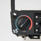 Original BMW E30 Heizungsbedienteil Borduhr Uhr EU Clock Rahmen komplett 1376903