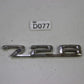 Original BMW E23   Modellbezeichnung Schriftzug Badge 728 Kofferraumklappe