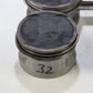 Original BMW E30 M3 S14 S14b23 2.3 4x Kolben Mahle 93v81 93,335mm  Piston