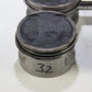Original BMW E30 M3 S14 S14b23 2.3 4x Kolben Mahle 93v81 93,335mm  Piston