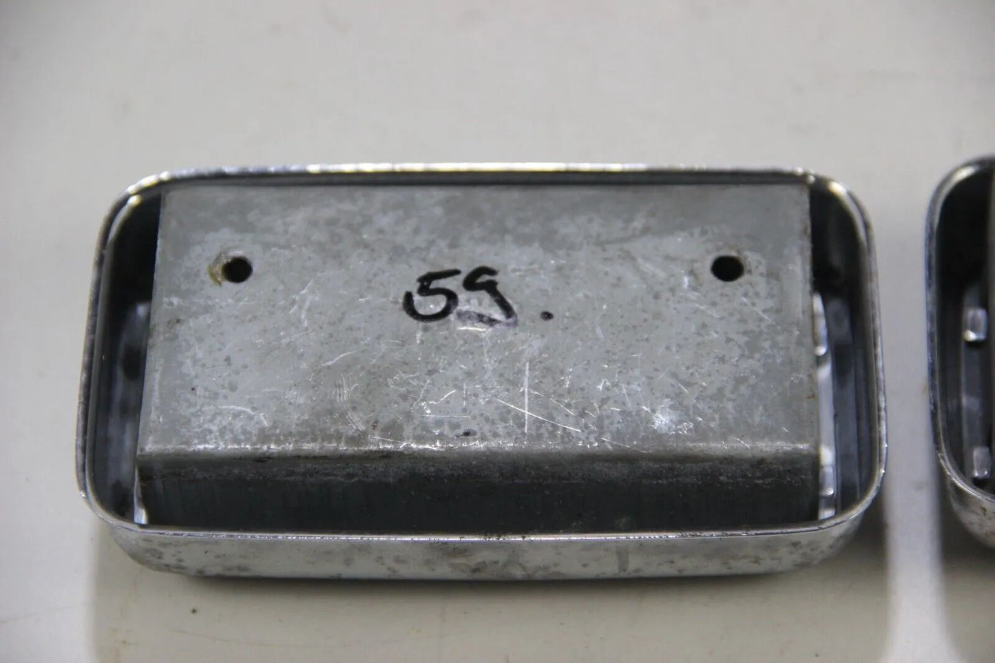 Original BMW E9 2.5-3.0 CS Csi Aschenbecher Links Rechts Blau Ashtray Blue