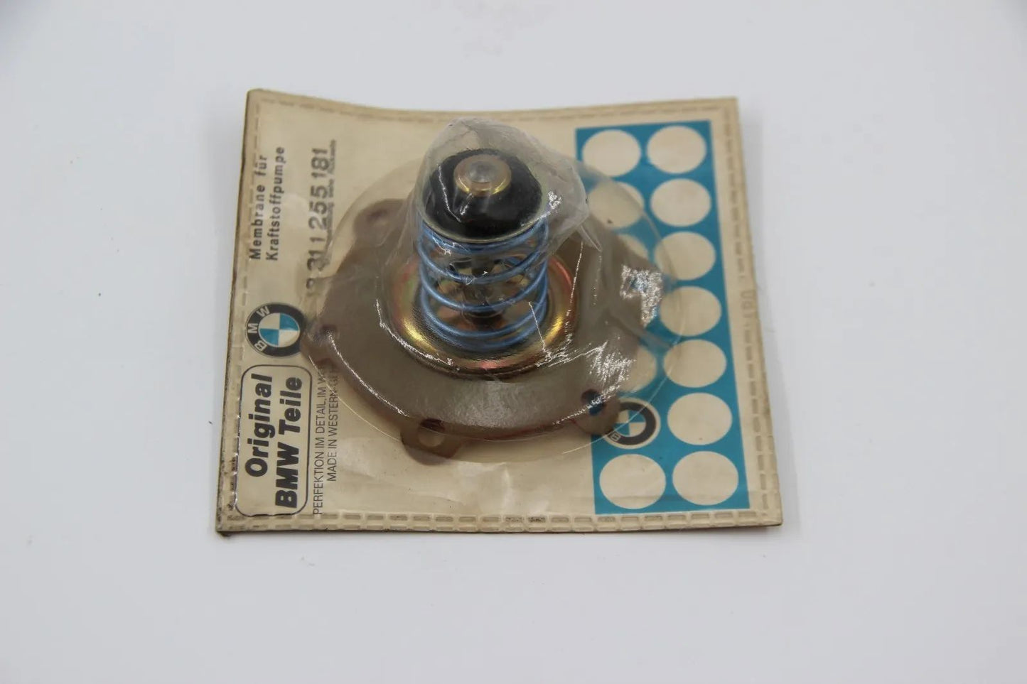 Original BMW E3 E9 E10 NK E12 Membrane für Kraftstoffpumpe Pump NOS 13311255181