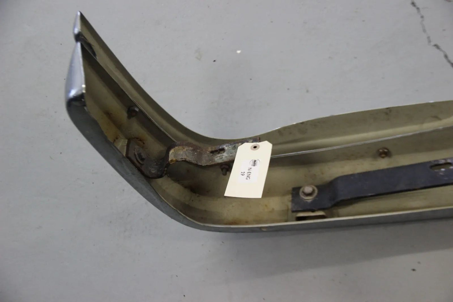 Original Mercedes W108 W109 S-Klasse Stoßstange Hinten Chrom o.Gummi Rear Bumper