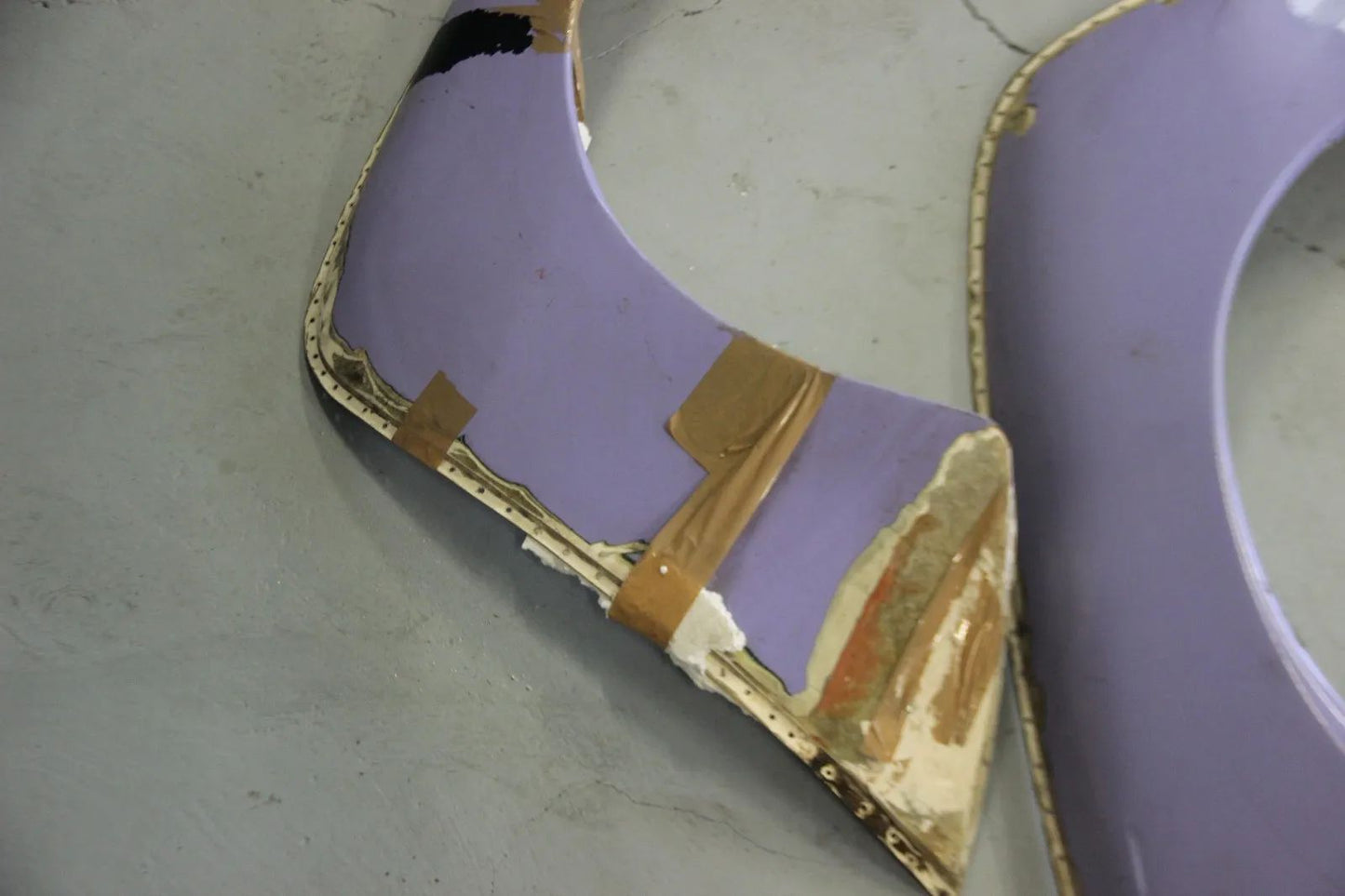 Porsche 944 Turbo GFK Verbreiterungen Hinten Links Rechts