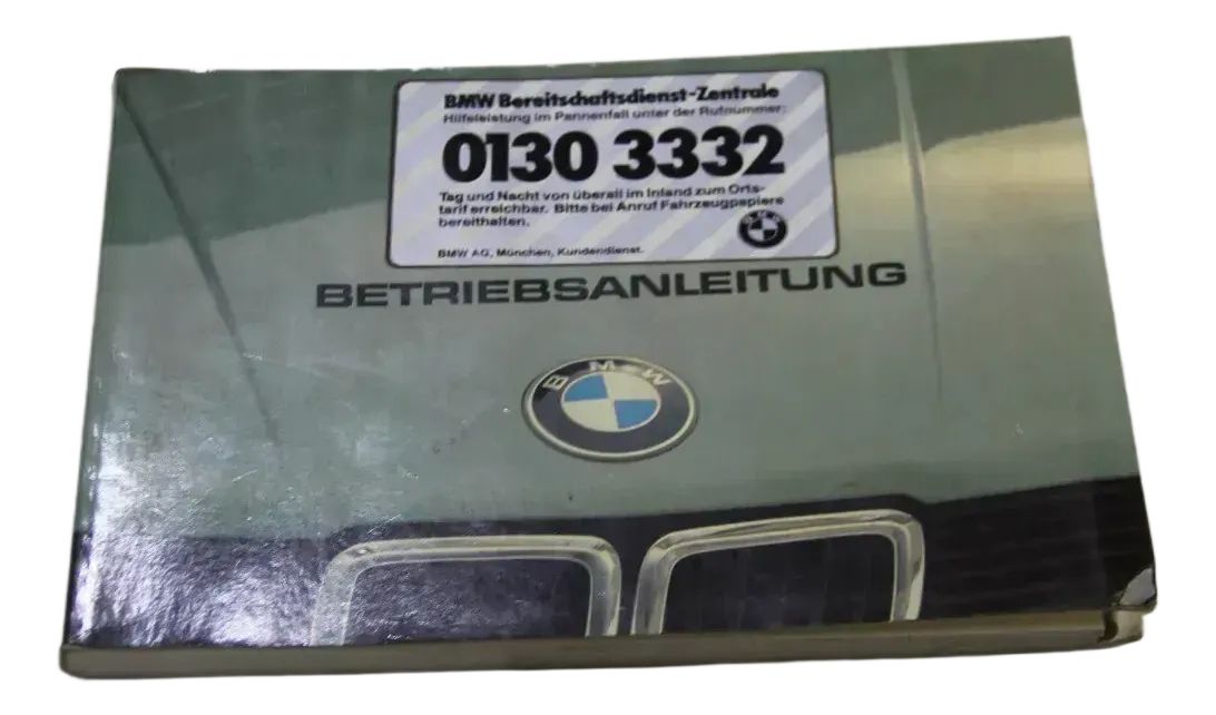 Original BMW E28 518 - 528i Betriebsanleitung 01409760780 Bedienungsanleitung 5e