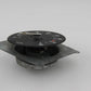 Original BMW E12  Drehzahlmesser Cockpit UPMx100 230/68/3  62131362447