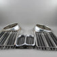 Original BMW E10 2002 ti tii Ziergitter links + rechts chrom Mitte chrom/schwarz 1808473 1808474 1801577