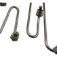 Mercedes-Benz W198 300SL  Einspritzleitung Benzinleitung Düse Satz 6x Fuel Lines