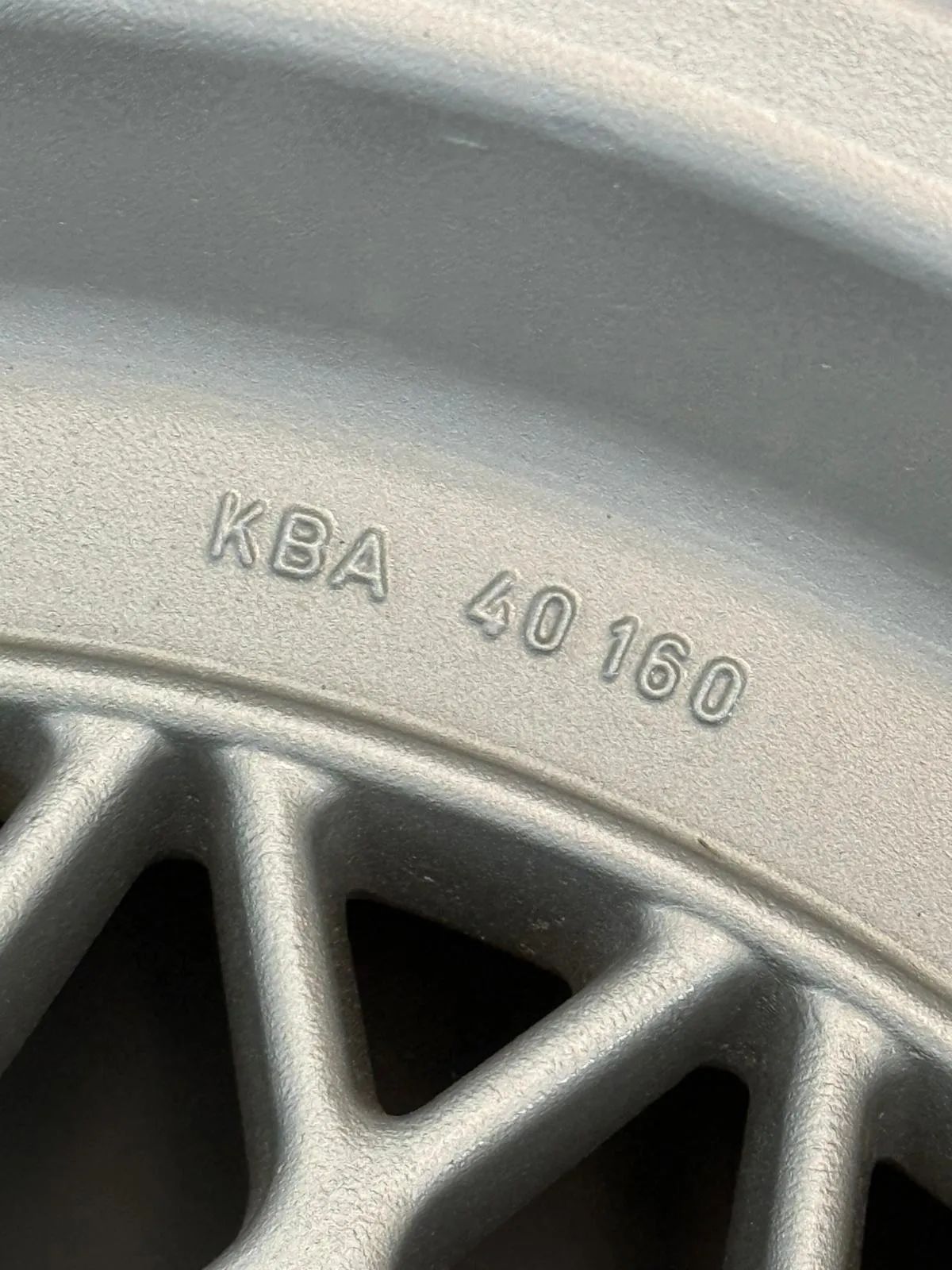BBS Mahle Alufelgen BMW E9 E12 CSL M535i E3 7Jx14 ET11 2900868 KBA 40160