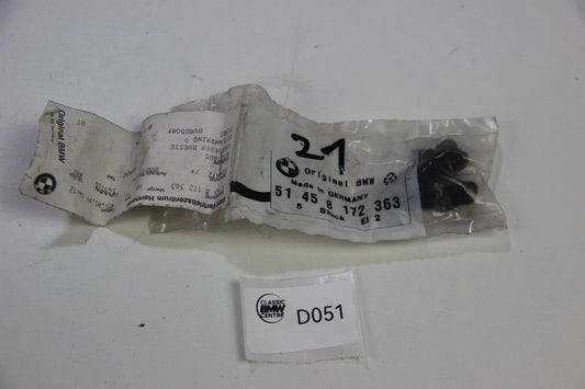 NEU Original BMW E32 E31 Einsatz Türzierleiste NOS 51458172363 Zierleiste 7er 8e