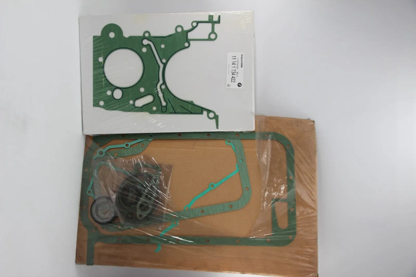 Original BMW E30 E36 3er M42 Dichtungssatz Kurbelgehäuse asbestfrei NOS 11111727