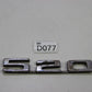 Original BMW E12 Modellbezeichnung Schriftzug Badge 520 Kofferraumklappe