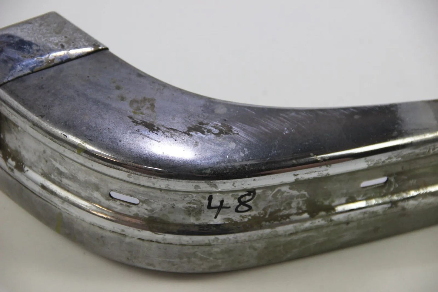 Original BMW E21 3er Stoßstangenecke Vorne Links Bumper Corner