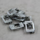 Original BMW E39 520i-540i M5 E38 728i-750i L7 7x Klammer silber 51328164774