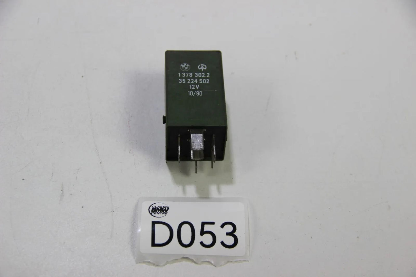 Original BMW E34 E32 E31 Relais Relay Kontrollmodul blau Oldtimer 61311378302