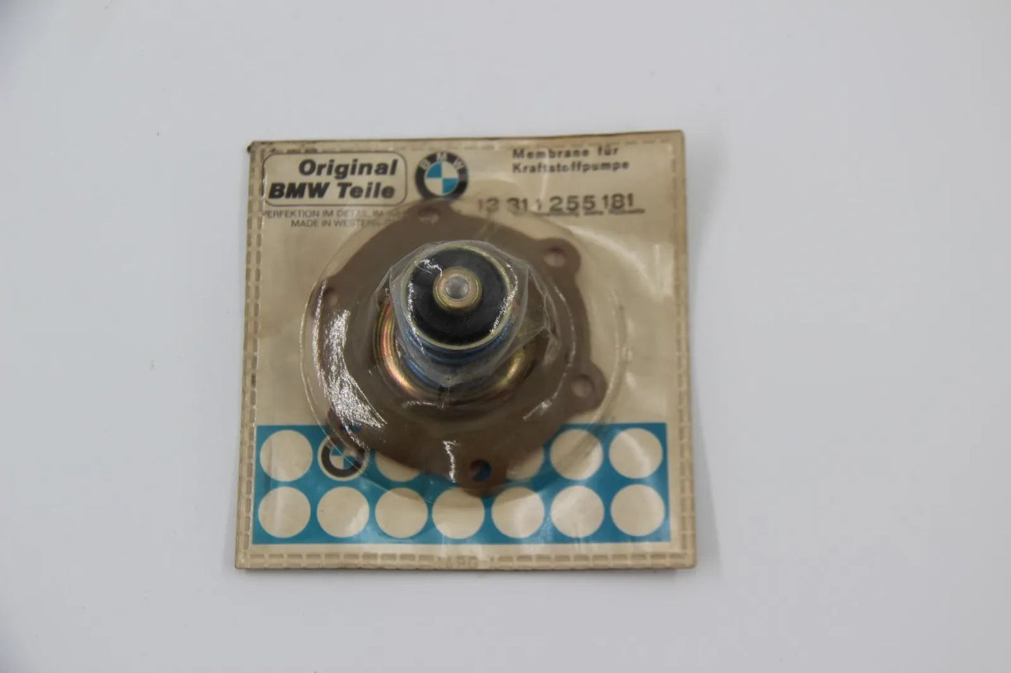 Original BMW E3 E9 E10 NK E12 Membrane für Kraftstoffpumpe Pump NOS 13311255181