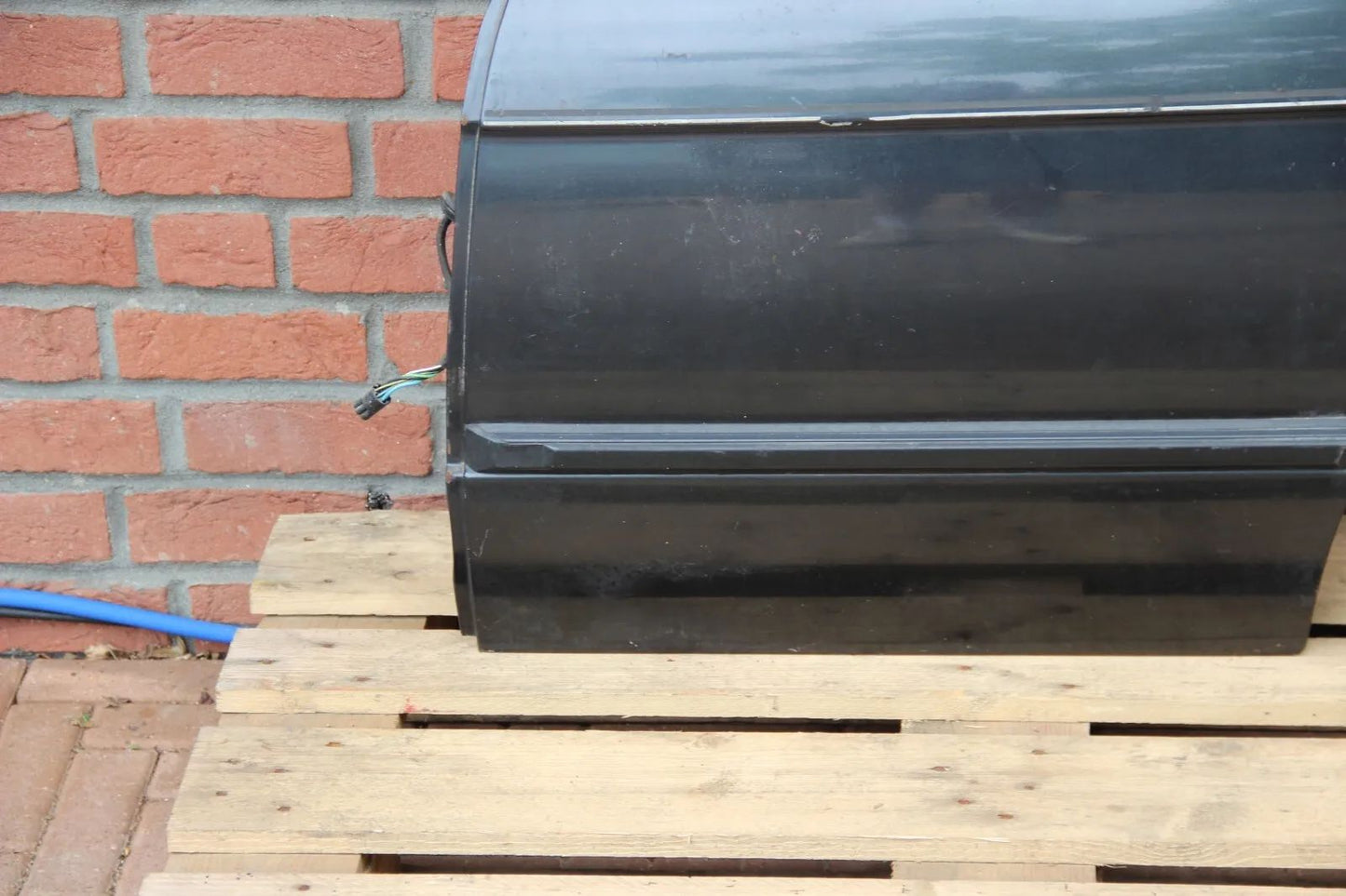 BMW E30 Limo/Touring Hintertür links 4-Türer mit Fensterheber Diamantschwarz 3er