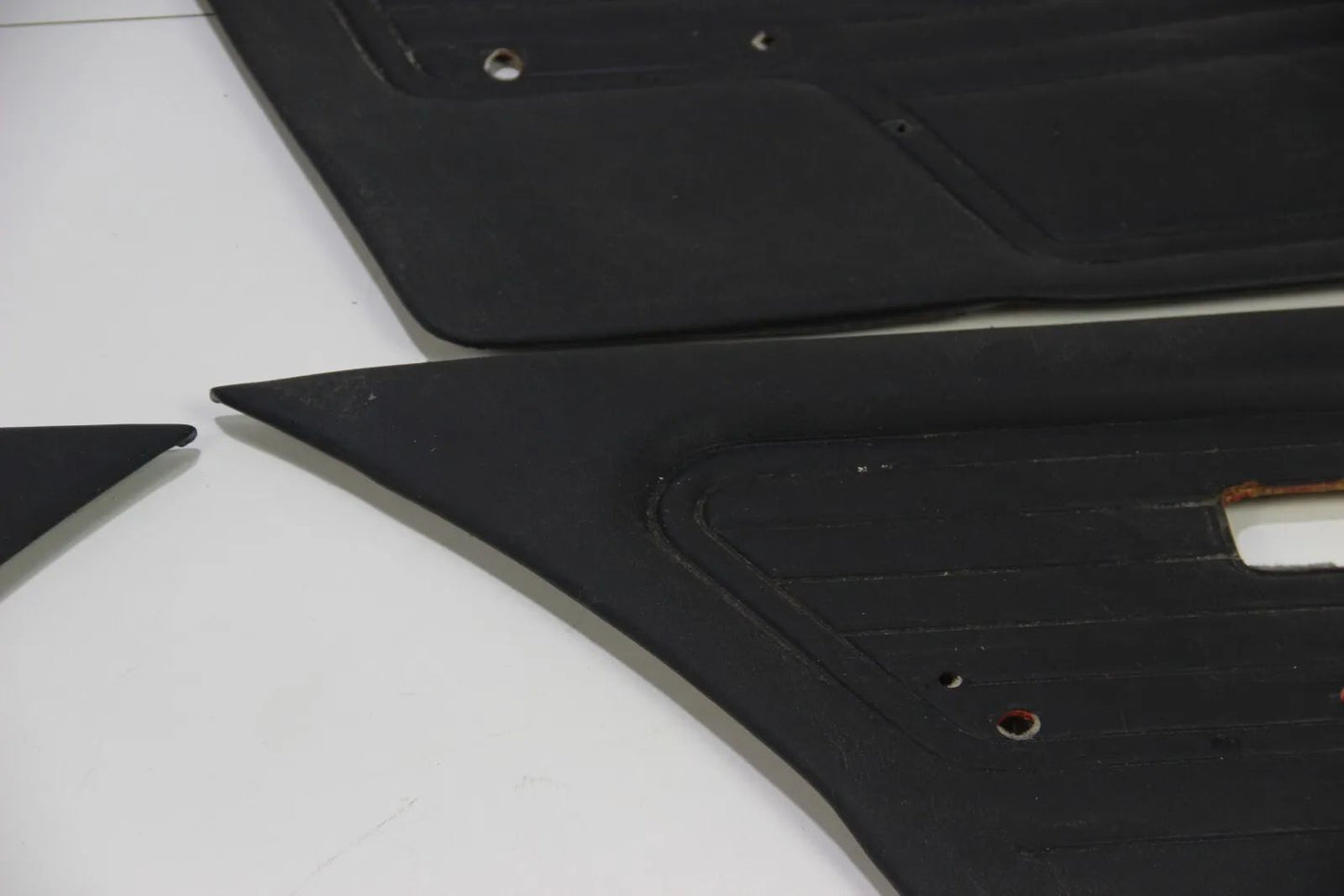 Original BMW E30 Touring Limousine Türpappe Vorne Hinten Links Rechts Schwarz