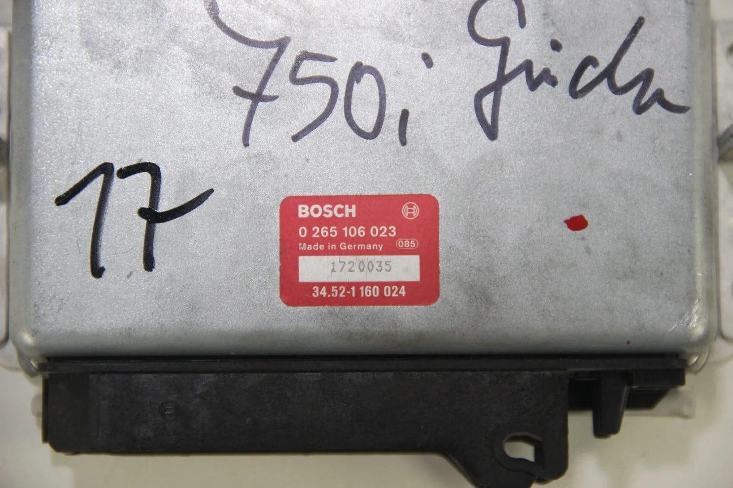 Original BMW E32 E31 E34 Motorsteuergerät ECU 0265106023 Motor Steuerung DME