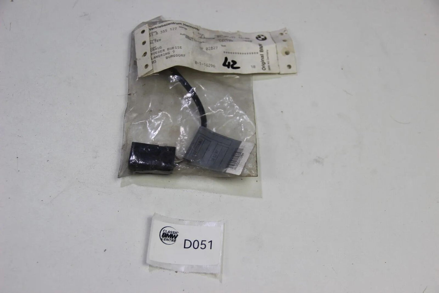 NEU Original BMW E34 E39 Schalter Microschalter heckscheibenschloss 61318355127