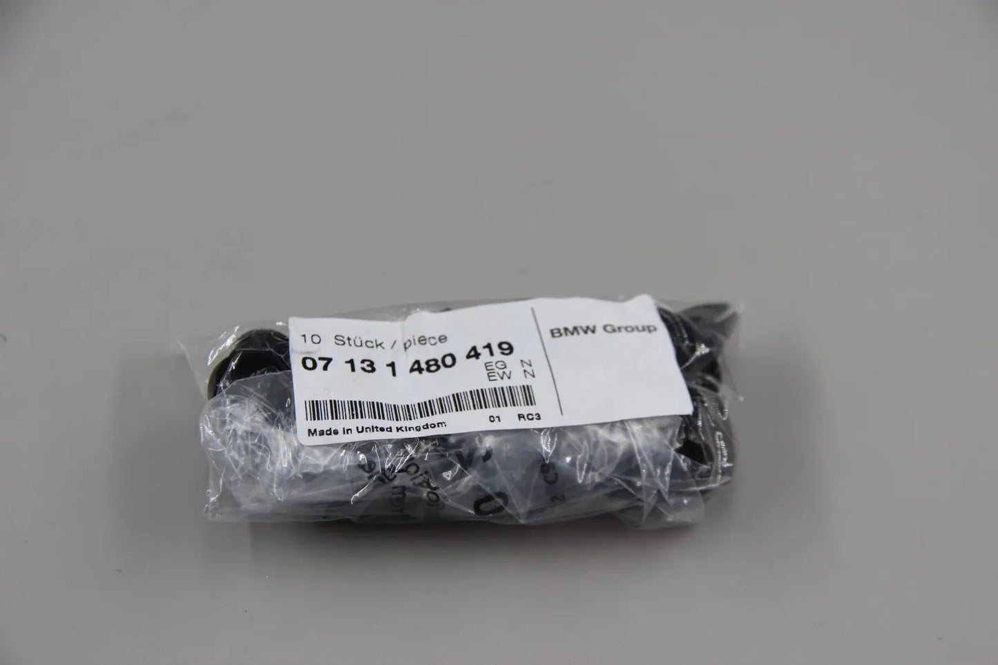 Original BMW Mini Cooper F54 10x Clip Schwarz .07131480419