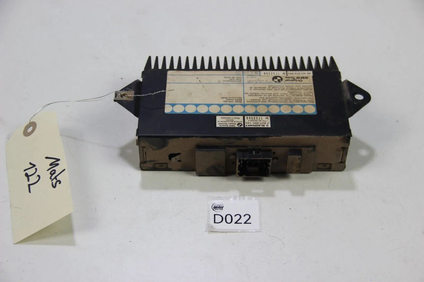 Original BMW BMW Bavaria Quadro Booster Sound System Groß Amplitier 65121375983