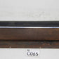 BMW E9 2.5 2.8 3.0 CSI CSL  Verkleidung Fensterschachtleiste hinten links Holz