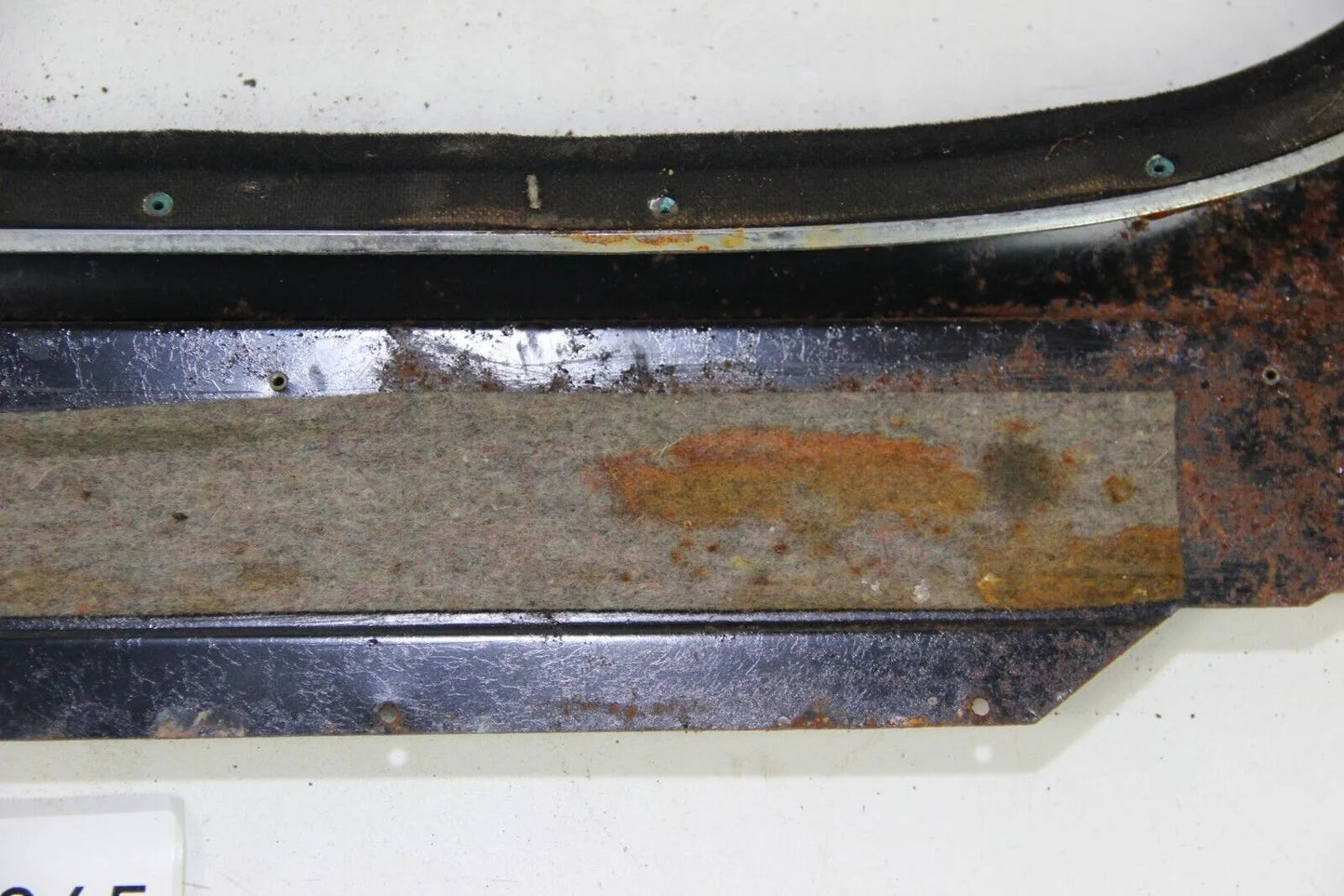 BMW E9 2.5 2.8 3.0 CSI CSL  Verkleidung Fensterschachtleiste hinten links Holz