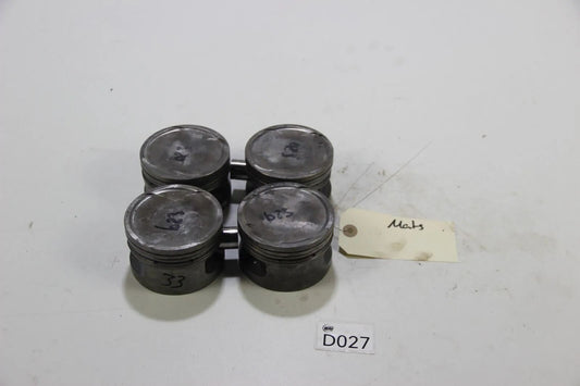 Original BMW E30 M3 S14 S14b23 2.3 4x Kolben Mahle 93v81 93,335mm Piston