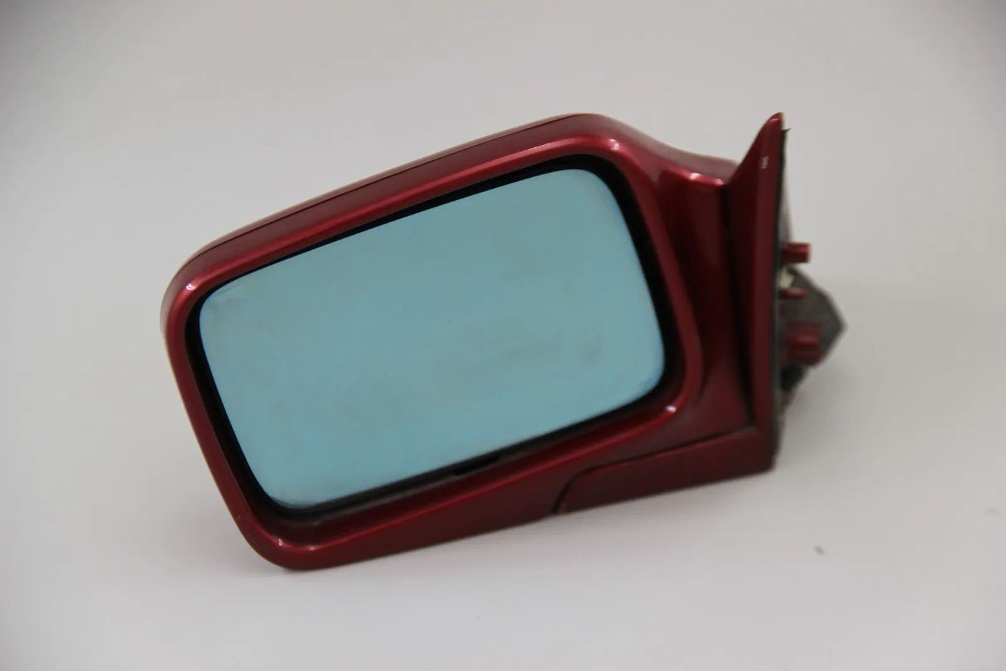 Original BMW E34 5er Aussenspiegel Spiegel elektrisch mit Glas links Rot