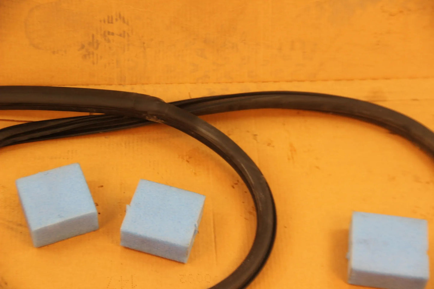 Original BMW 3er Serie E90  Kantenschutz links Schwarz NOS 51718252627