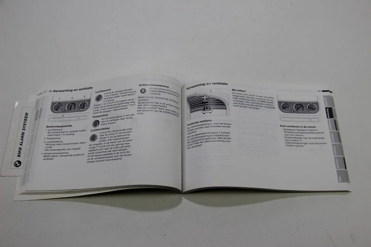 Original BMW E36 Betriebsanleitung niederländisch Handleiding 01469790626 3er