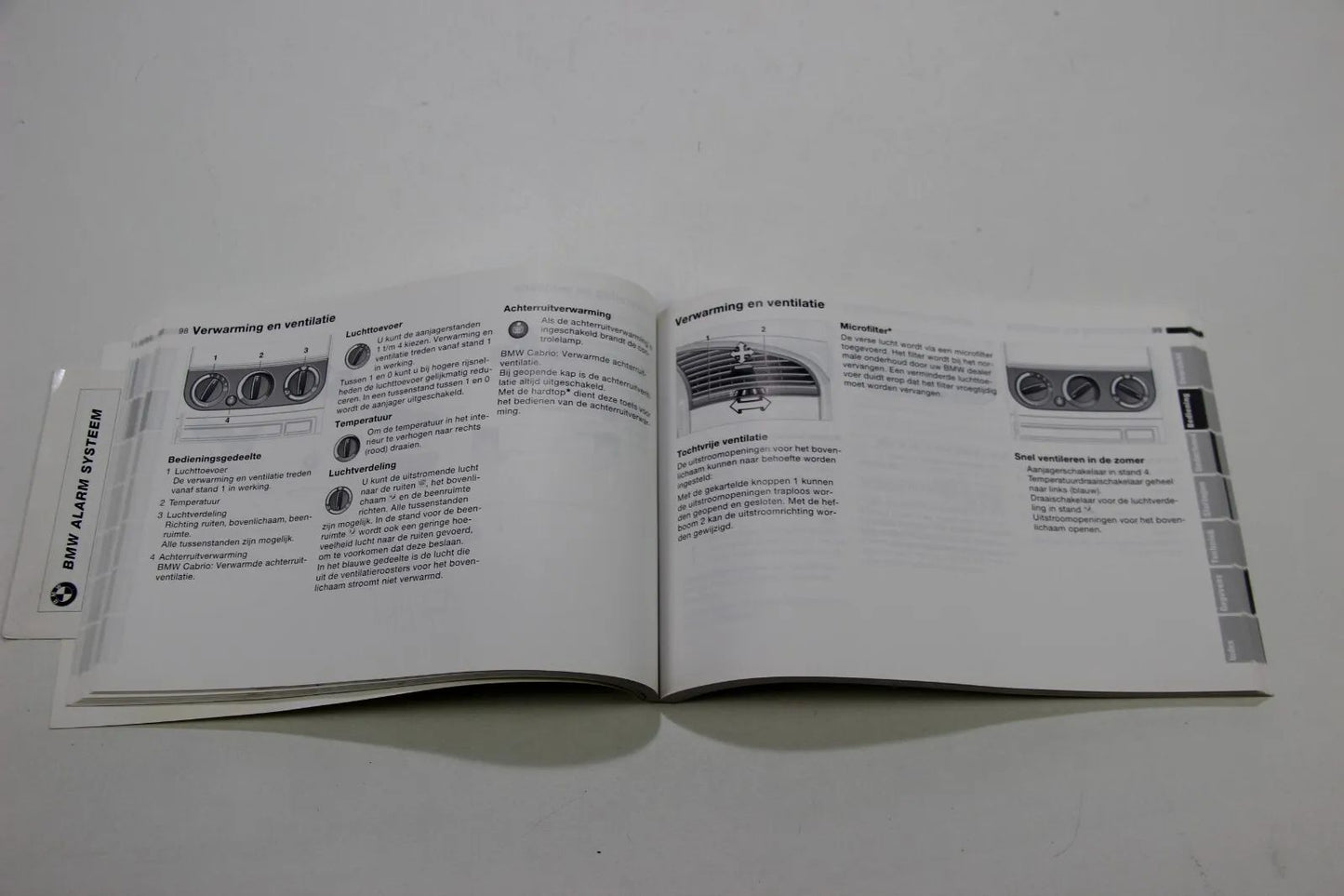 Original BMW E36 Betriebsanleitung niederländisch Handleiding 01469790626 3er