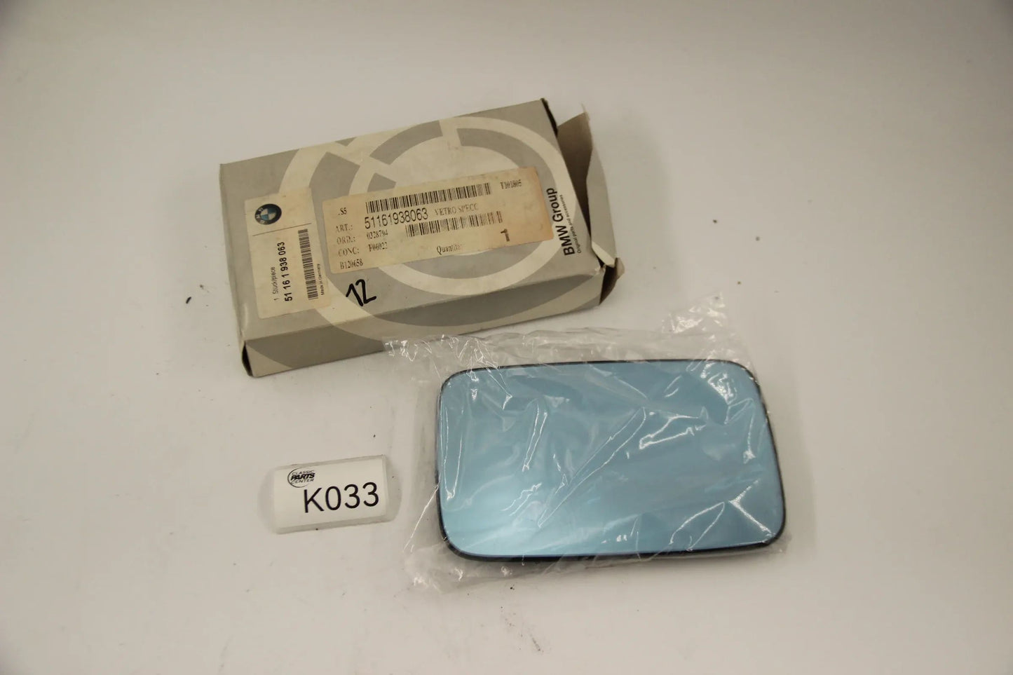 Original BMW E34 M5/3.6/3.8 E32 750iLS Spiegelglas beheizt gesteckt 51161938063