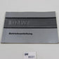 Original BMW E32 730i 735i Betriebsanleitung Bedienungsanleitung 01409780620