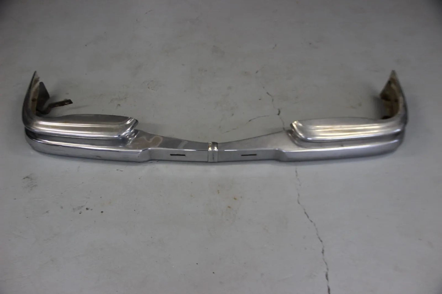 Original Mercedes W108 W109 S-Klasse Stoßstange Hinten Chrom o.Gummi Rear Bumper