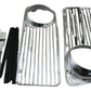 BMW E10 2002 ti tii Ziergitter links + rechts chrom Mitte chrom/schwarz Blende schwarz 1808473 1808474 1801577 1817840
