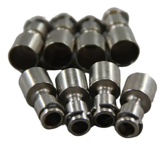 Original BMW E21 E30 E36 E12 E28 E34 E24 E23 E32 E38 8x Rundstecker  12121705656