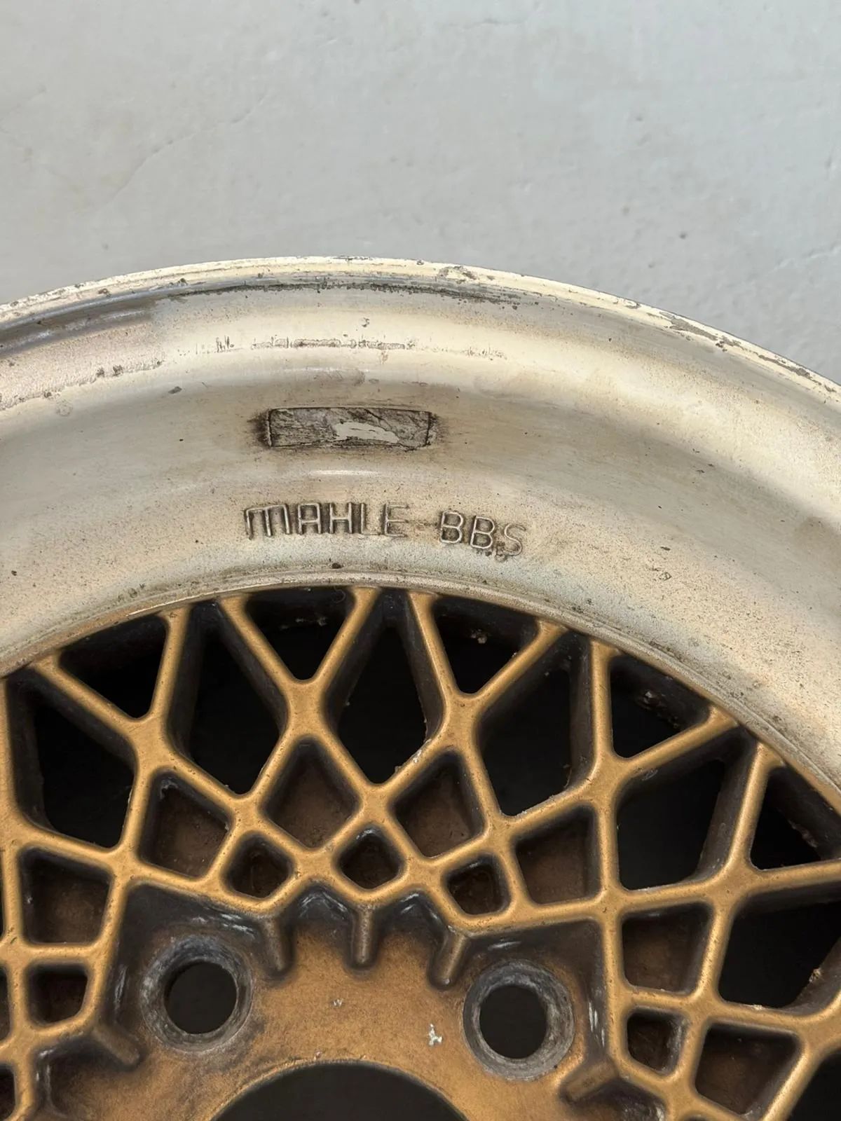 1x BBS Mahle Alufelge BMW E9 E12 CSL M535i E3 7Jx14 ET11 2900868 KBA 40160