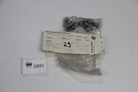 NOriginal BMW E21 E12 E28 E24 E23 10x Schrauben Zylinderschraube NOS 11521719053
