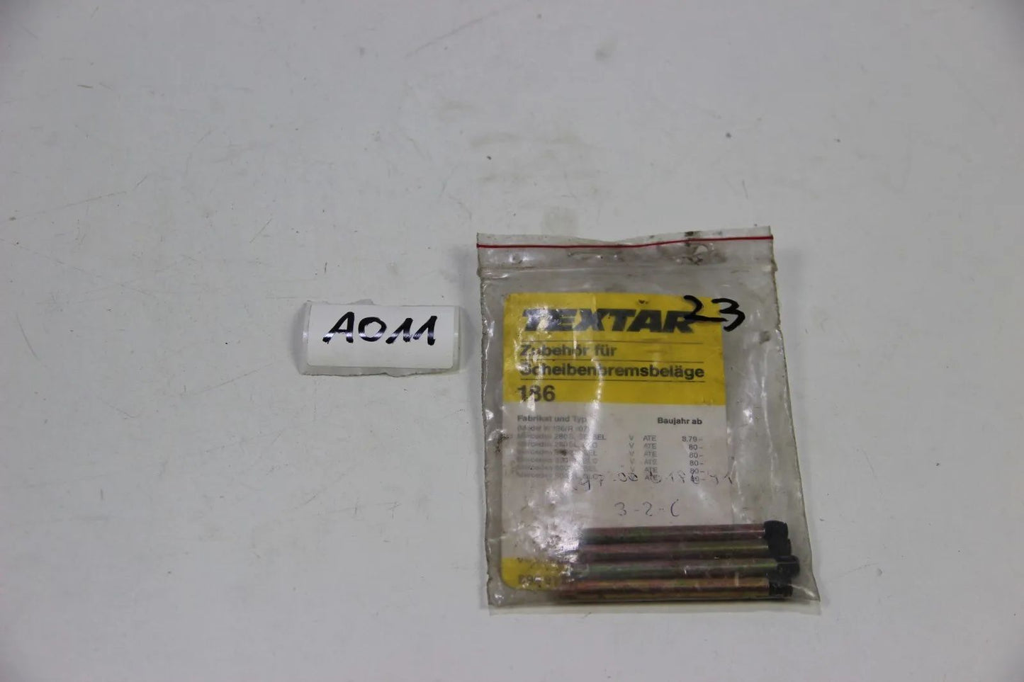 Original Textar 8999720001860091 Zubehör für Scheibenbremsbeläge Mercedes