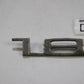 Original BMW Neue Klasse Modellbezeichnung Schriftzug Badge 1800 Kofferraum