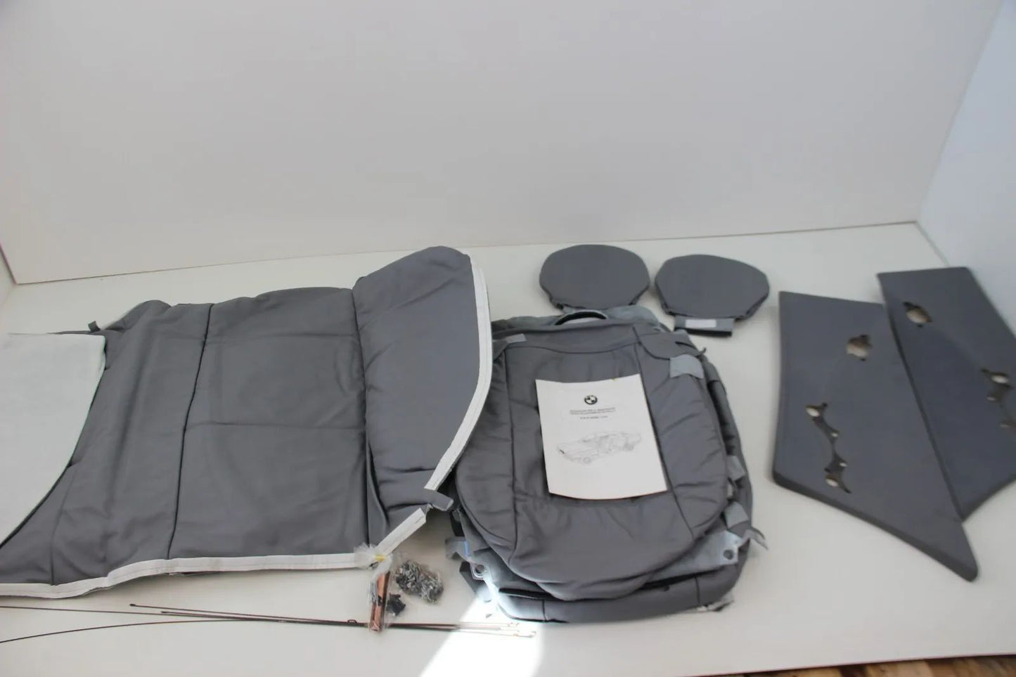 BMW E46 Limo Lederverkleidung/Bezug Innenausstattung grau NOS 99990460968 Neu