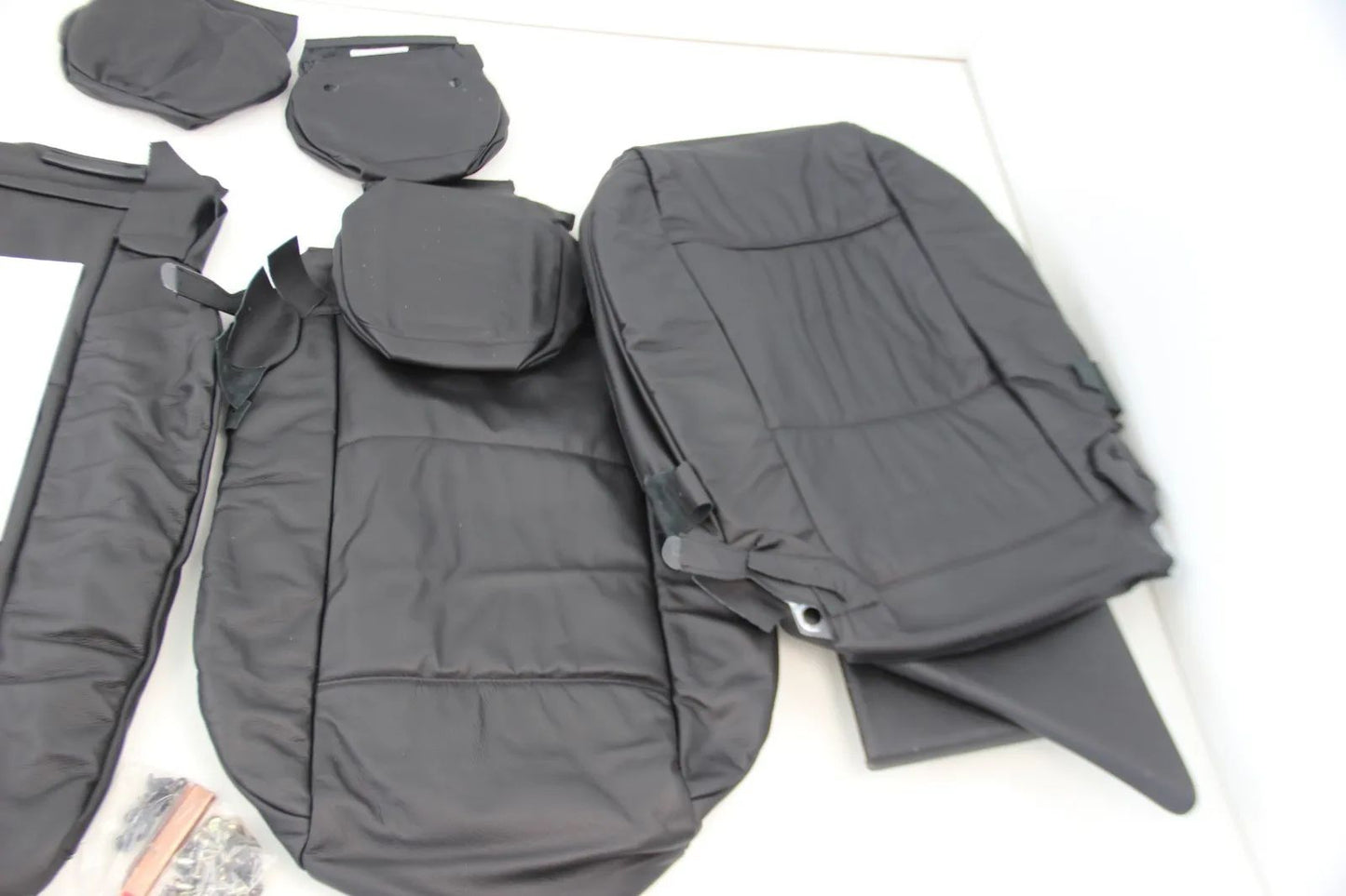 BMW E46 Limo Lederverkleidung/Bezug Innenausstattung schwarz NOS 99990460967