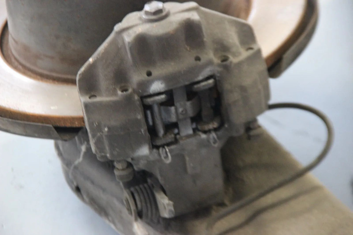 Original Porsche 914 914/6 Hinterachsschwinge Links Rechts Schwinge Bremssattel