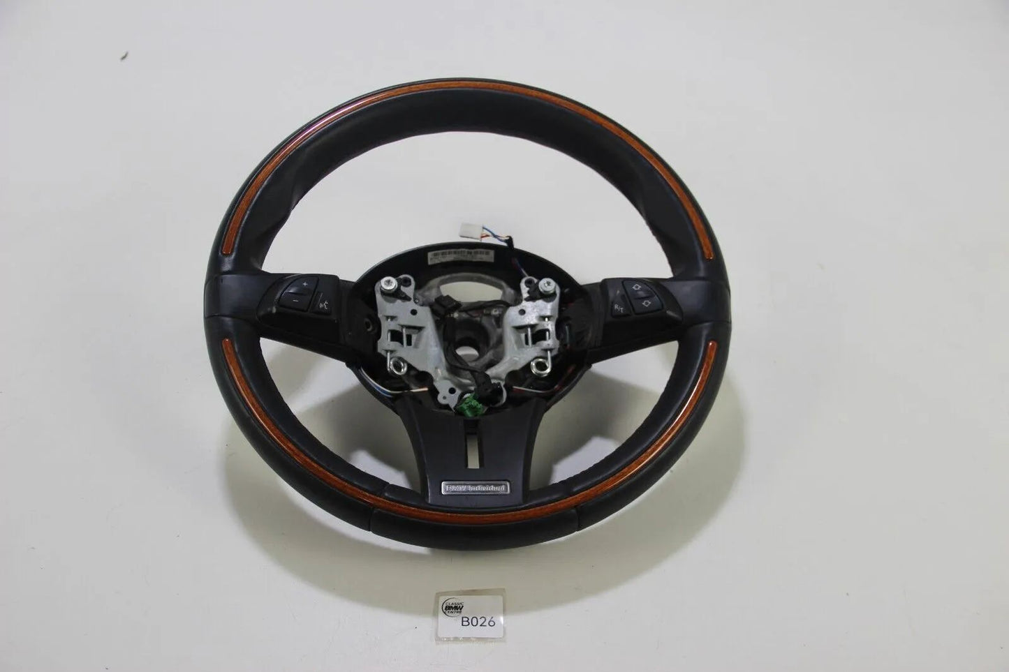 BMW Z4 Coupe E85 E86 Sportlenkrad Leder Holzring Multifunktional 32307906785