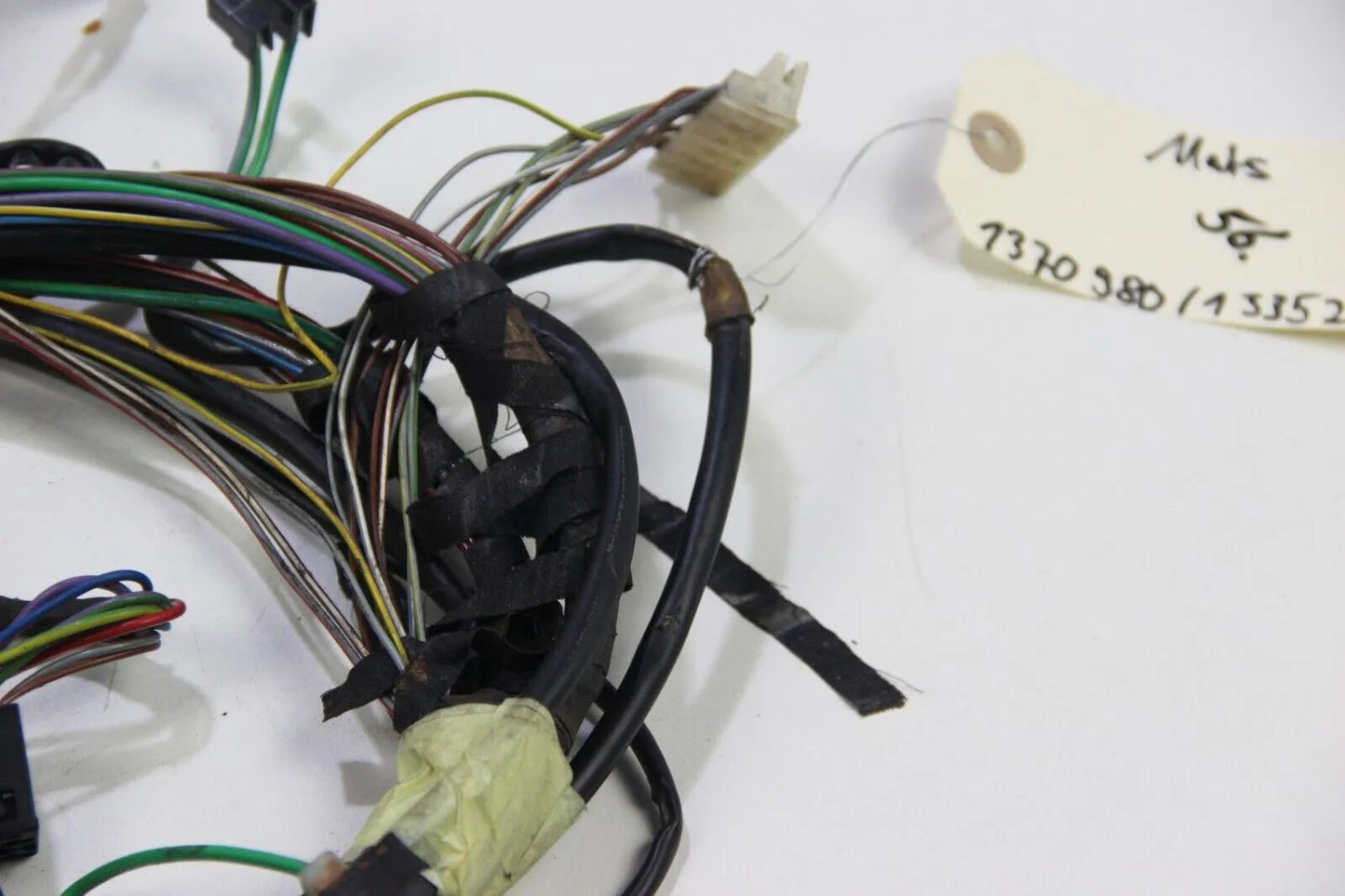 Original BMW E30 Kabelbaum Sicherung Gurt 1370980 1335244 Wiring Loom 316i-325i