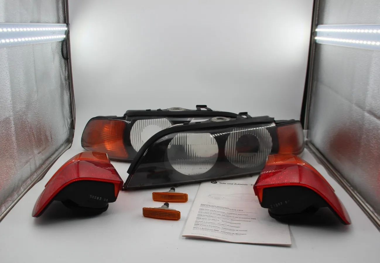 Original BMW E39 5er 520i-540i Umbausatz Blinkleuchten Orange NOS 82199408460