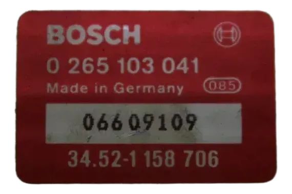 Original BMW E30 316i-325i M3 ABS Steuergerät Bosch 1158706 0265103641 ACU Modul