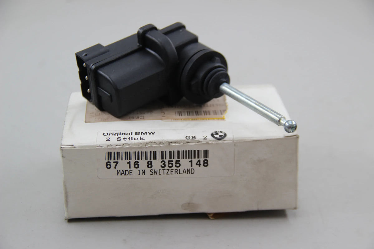 Original BMW E34 525tds Leuchtweitenversteller Scheinwerfer NOS NLA 67168355728